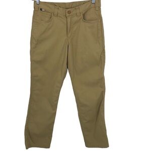 Carhartt Flame Resistant Men's Tan Pants Size 32 X 30 Tiny Flaw